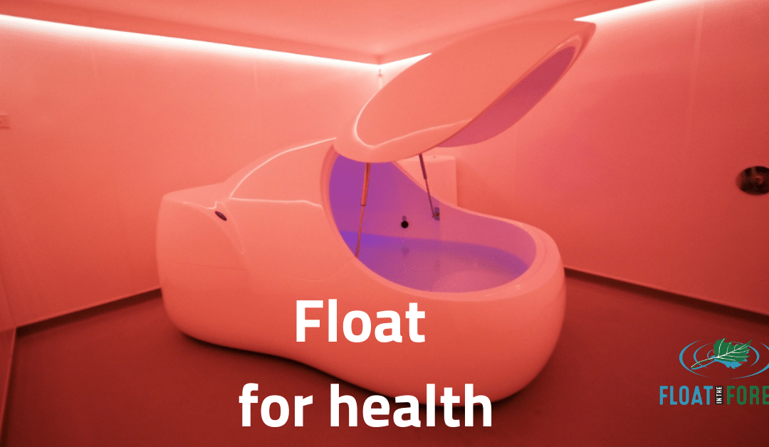Floatation delivers health benefits