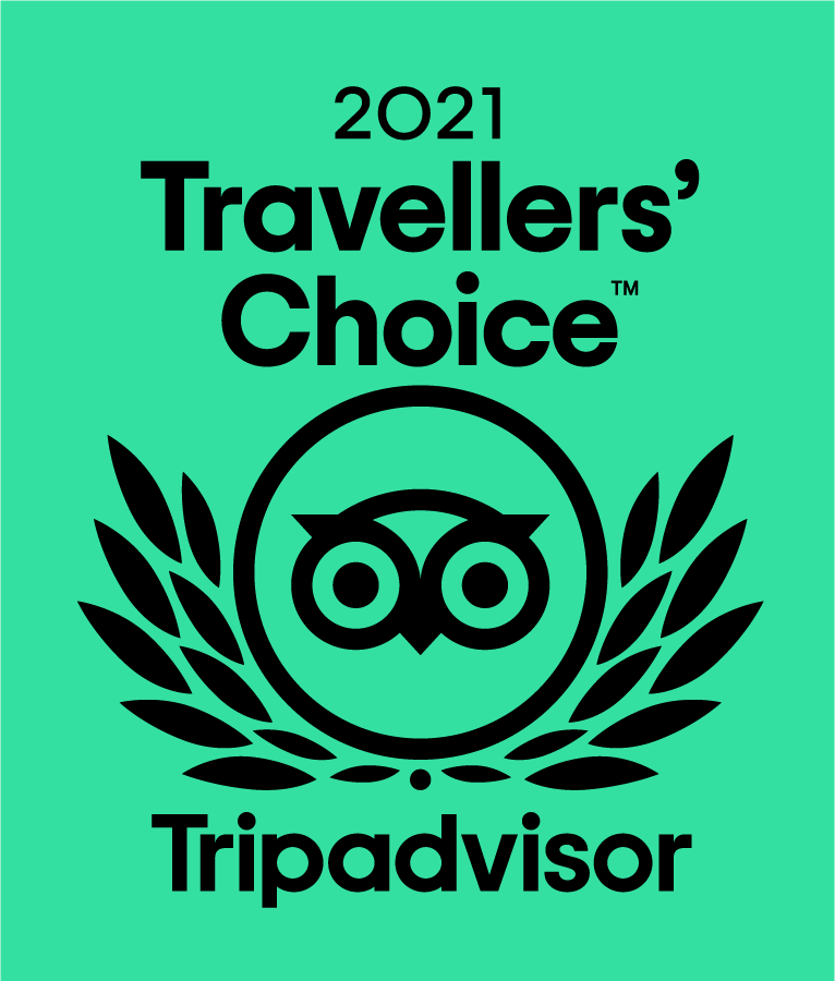 2021 Tripadvisor Travellers' Choice Award